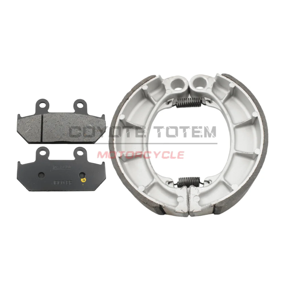 Motorbike front and rear brake pads disc for Honda NV 400 CJ/CK Steed 1992-1993 VT 600 CN Shadow Custom 1988-1993