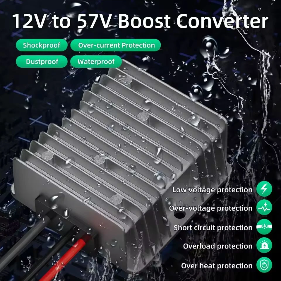 Cable De Alimentación DC Para Starlink Gen 3 – Convierte 12V-36V A 57V Para Uso En Exteriores