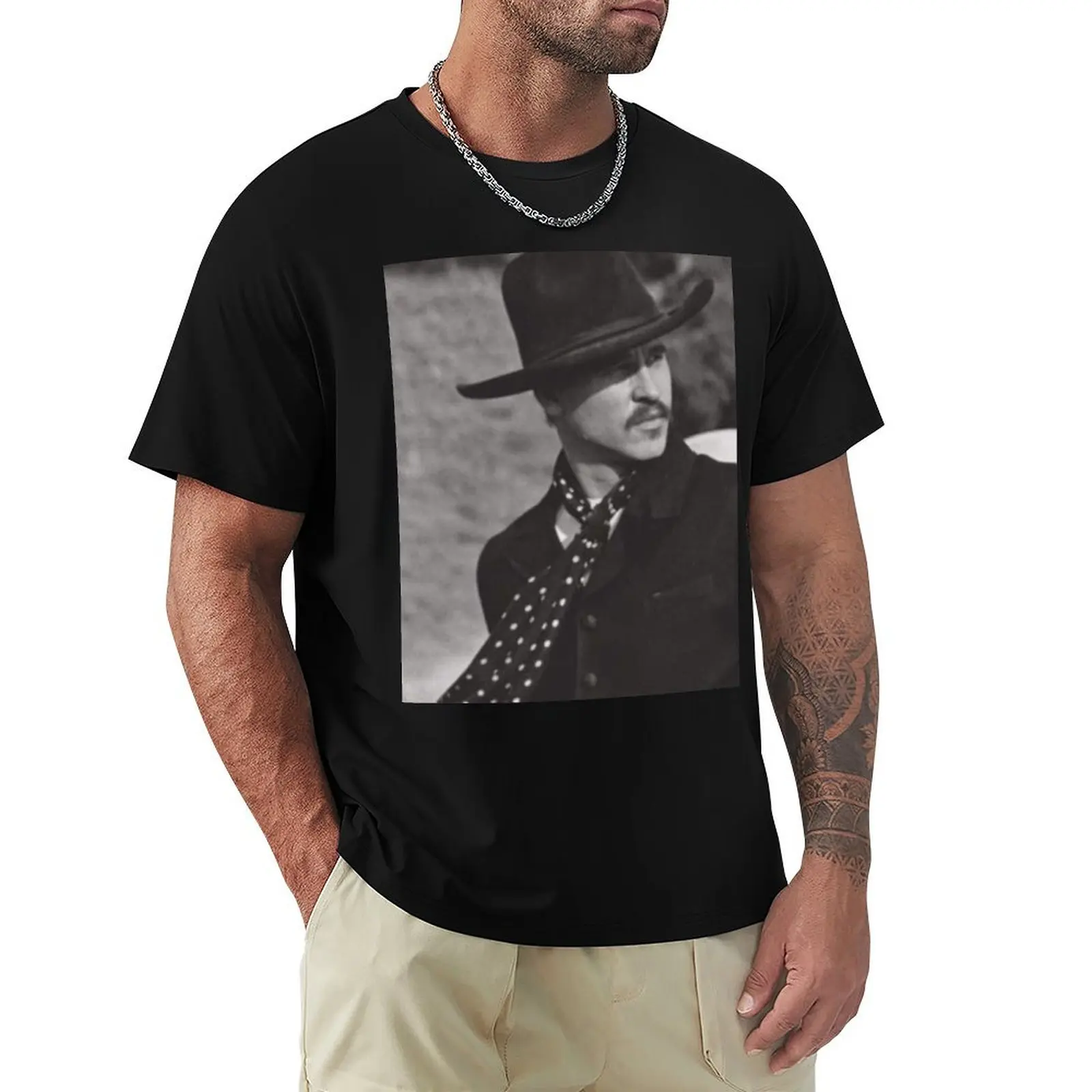 

val kilmer art T-Shirt oversized custom t shirt luxury clothing labubu Luxury man tee shirts for men