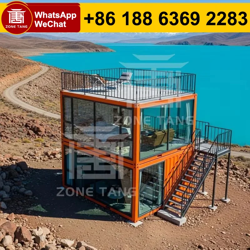 Container Buildings Modular Homes Manufacturer Anti Rust Temperature Control Labor Camp Affordable Modular Homes Flat Pack House