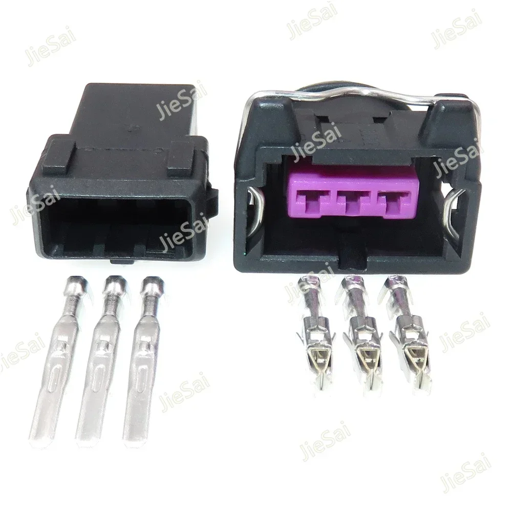 3 Pin 443906233 828840-1 Stepping Motor Idling Engine Plug Electrical Wire Connector EV1 Auto Connectors