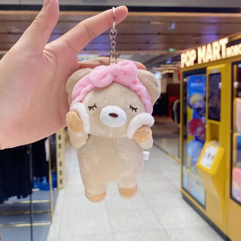 

Unique and Adorable Makeup Pig Plush Pendant for Anime Lovers