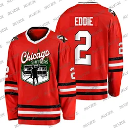 Chicago Shitters Cousin Eddie Christmas Vacation Style Hockey Jersey Long Sleeve Autumn Men Tee Shirts 2024 Sport Breathable Top