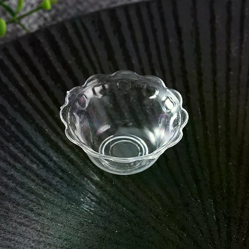 3 stks Poppenhuis Mini Kom Miniatuur Voedsel Speelscène Decoratie Model Poppenhuis Keuken Meubelaccessoires