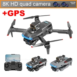 New P15 Mini Drone 4k Profesional Camera Obstacle Avoidance 8KGPS HD Aerial Photography Brushless Foldable Quadcopter Gifts Toys