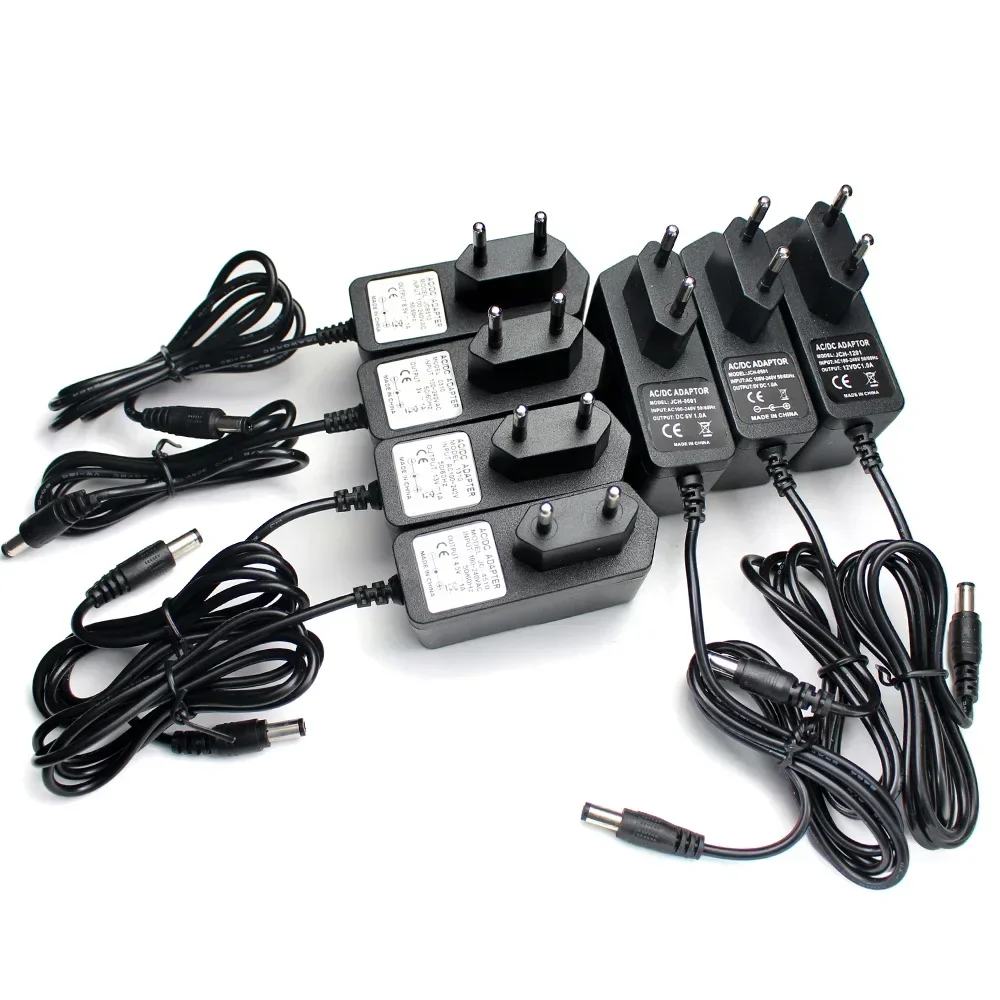 AC-DC 100V-240V Power Adapter 3V 4.5V 5V 6V 8V 9V 12V 13V 15V 1A Universal Power Adapter Supply Charger adapter Eu Us Plug