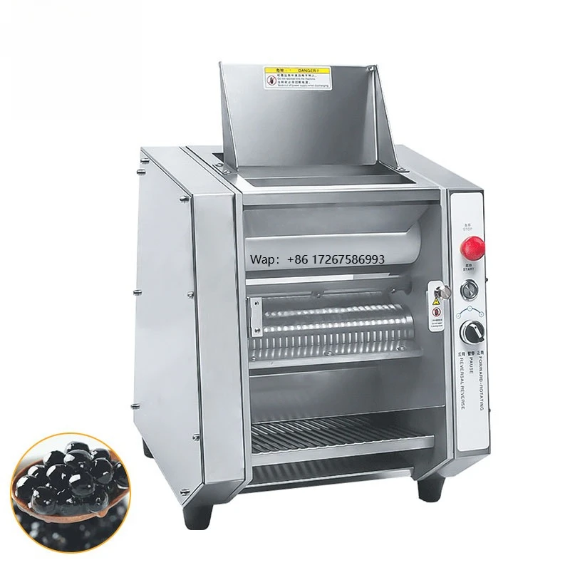 Commercial Tapioca Pearl Making Machine with Motor for Restaurants-High Capacity Snack Food Factory Equipment