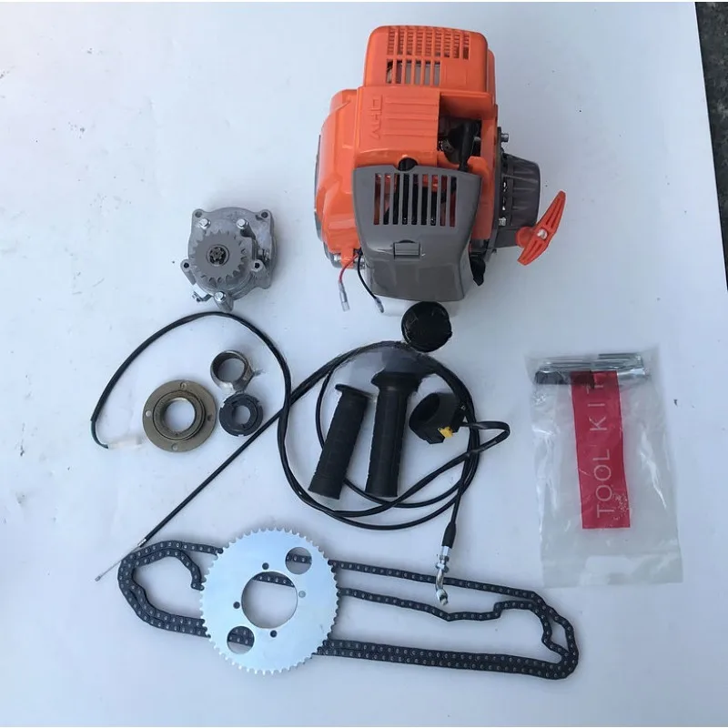 Modified small kart accessories 139F scooter 4-stroke engine, modified bicycle gasoline engine kit