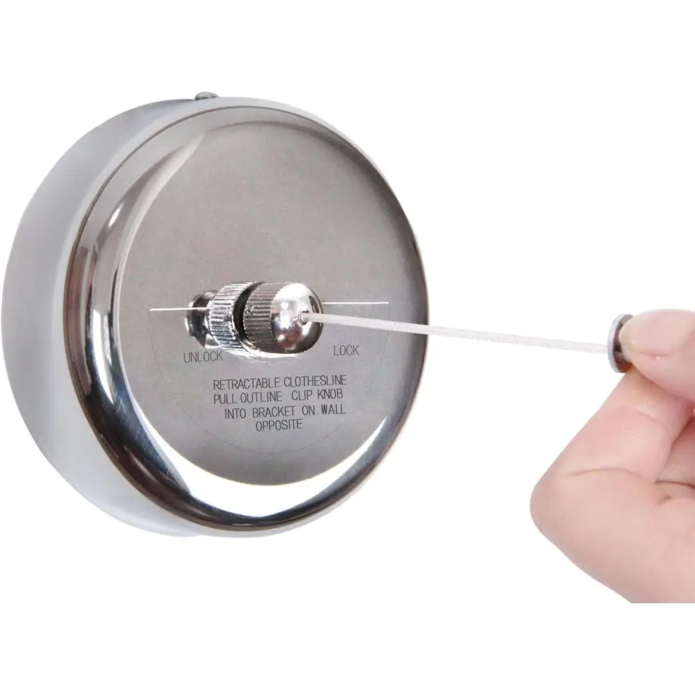 Adjustable Stainless Steel Clothesline for Durable Outdoor and Indoor Use