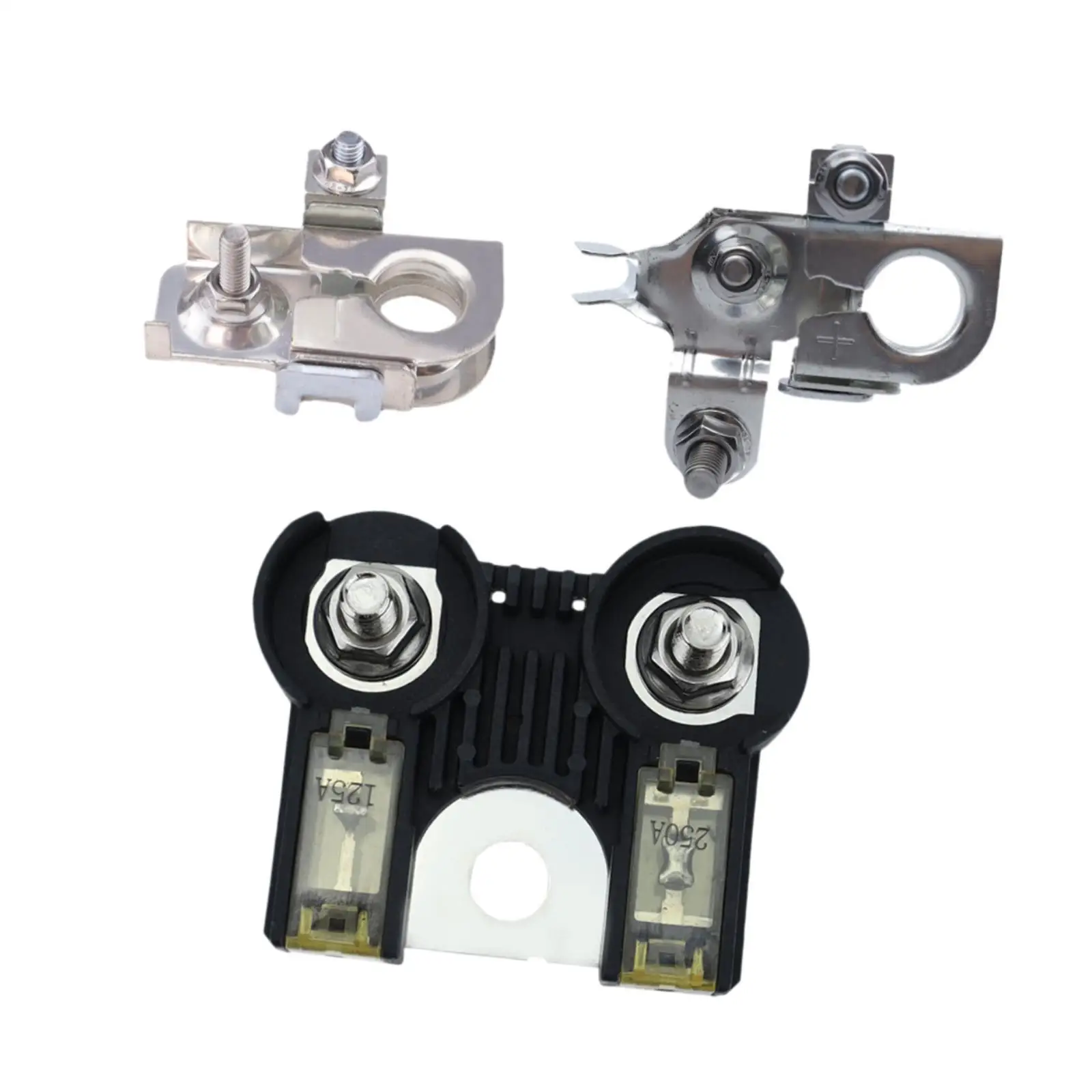 Fuse Terminal Set Connector 926-010 12V ,Sturdy Replacements Positive and Negative Terminal Clamps Accessories for F-150