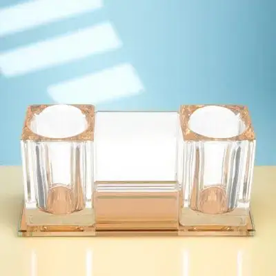 

Crystal Microphone Stand Acrylic Holder Desktop Wireless Mic Base KTV Karaoke Home Office Stable Tabletop SM7B Pop Filter