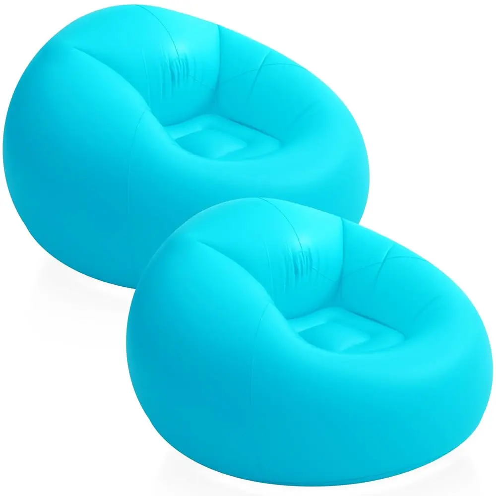 

Inflatable Bean Bag Chair For Adult Bean Bag Sofa Chair Blow Up Inflatable Furniture For Outdoor Living Room Bedroom Balcony