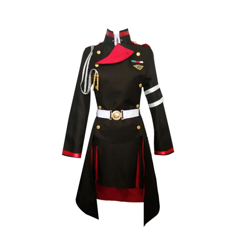 Anime Seraph of the End Shigure Yukimi Cosplay Costume Custom Women Halloween Carnival Party Cosplay Costume Christmas Party