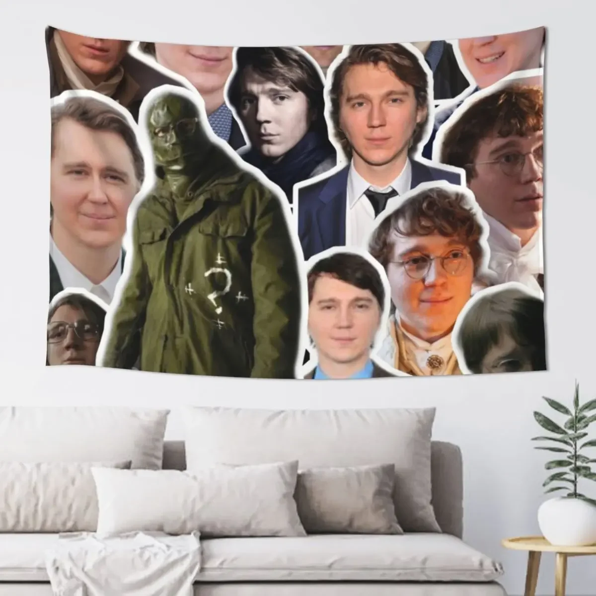 I love paul dano photo collage Tapestry Wall Art Wall Decoration Items Wall Decorations Tapestry