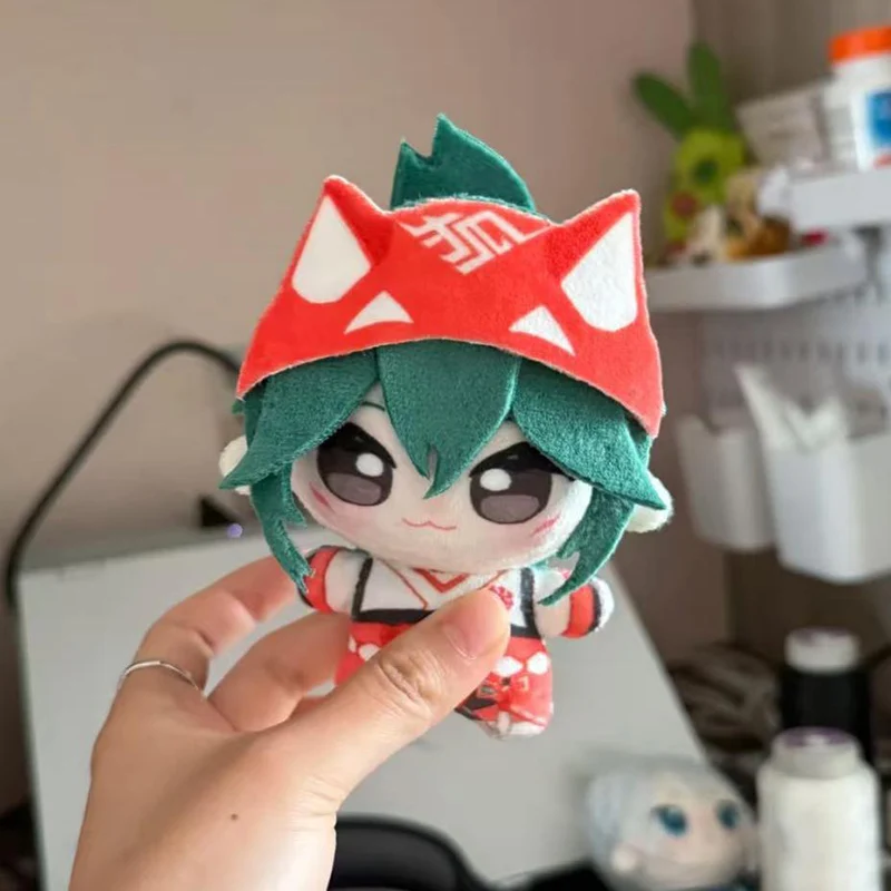 10CM Overwatch Merch Ssvgg Attribute Mauga 10cm Cotton Doll Fan-Made High-Looking Game Plush Bag Charm Plush Toy Gift