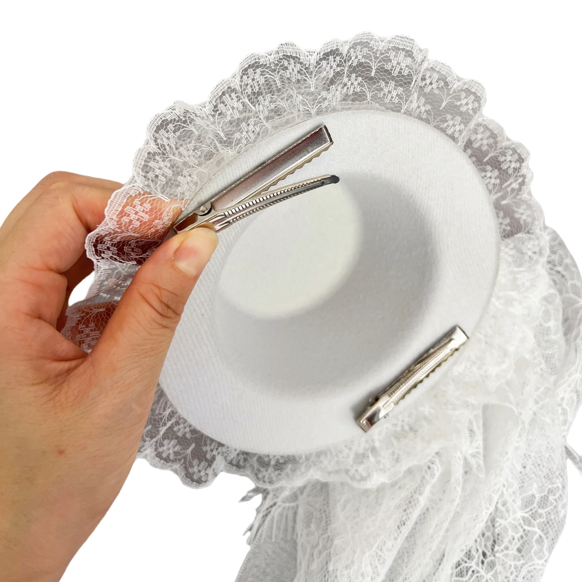 Preto/branco princesa lolita cocar vintage lolita gótico rosa arco laço presente chapéu superior elegante bandana cosplay acessórios de cabelo