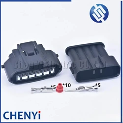 5 Pin Engine Plug MAF sensor Wire Harness waterproof Connector Ignition Air Flow Meter Socket For Toyota MG640945-5 7283-7050-30