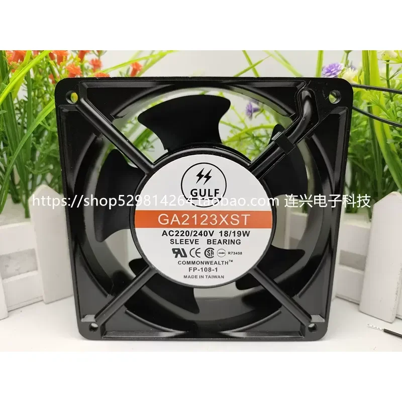 for New Taiwan GULF GA2123BT/XST GF-B180H2 220V 12038 Motor Cooling Fan