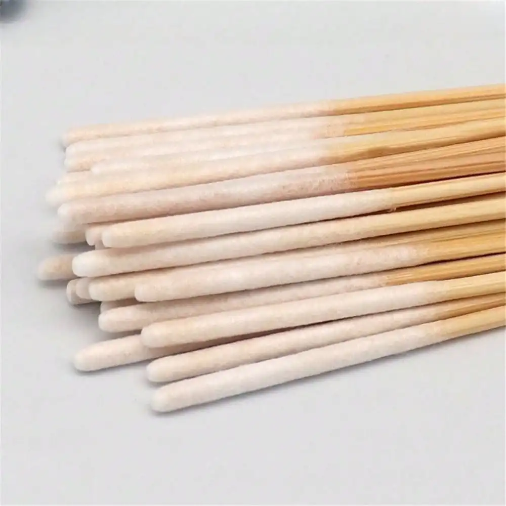 60pcs Cleaning swab of beauty salon, equipped with disposable stickers, used to apply maintenance essence spot removing liquid