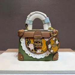 Borse a tracolla da donna con texture in pelle di simulazione versione francese Nuova borsa a secchiello di nicchia Borsa a tracolla Borse da pendolarismo alla moda