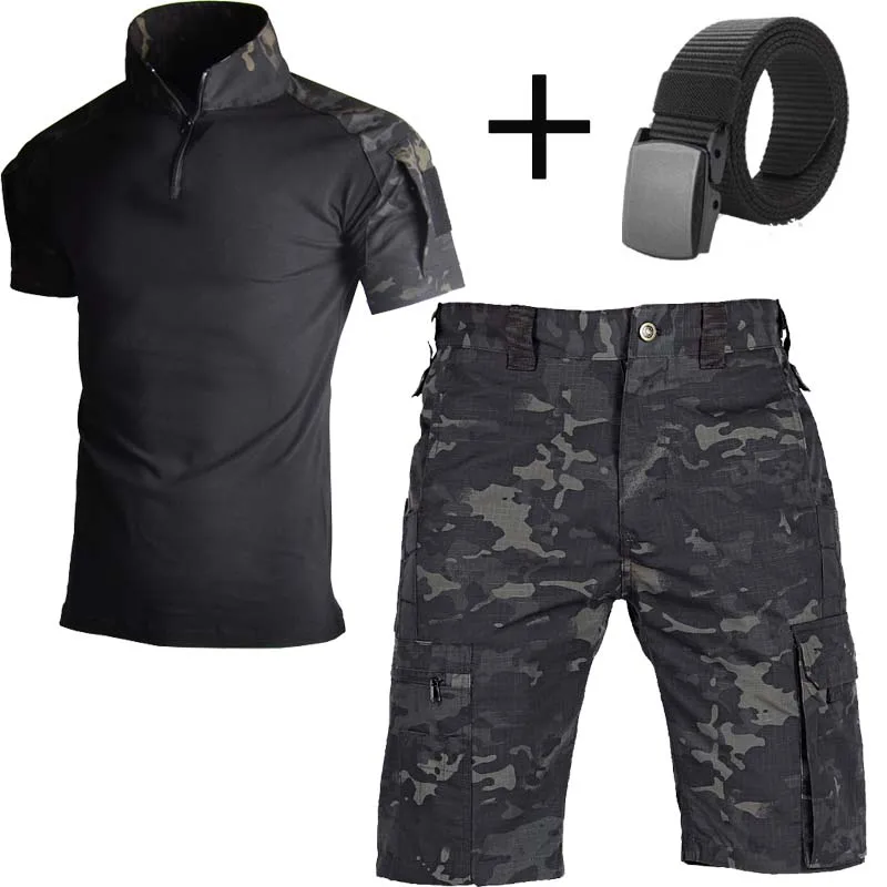 men's-summer-quick-dry-tactical-suit-set-short-sleeve-t-shirt-shorts-lightweight-breathable-for-outdoor-training-wear