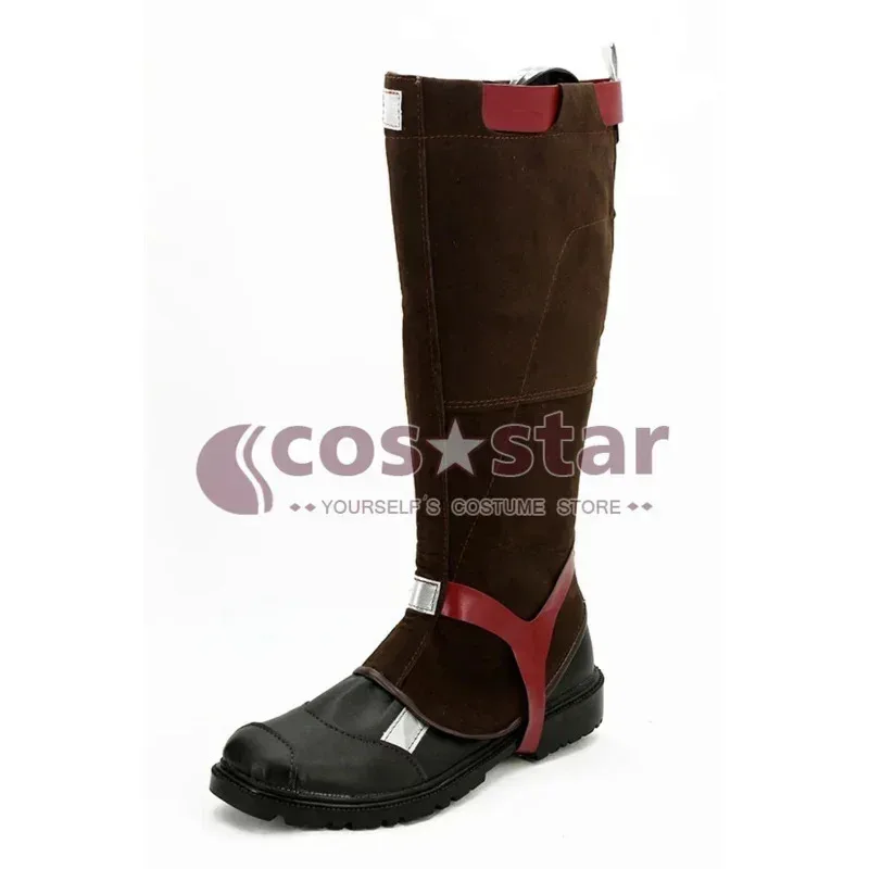 Una lettiera degli orsi Capitan America Steve Rogers Uomini adulti Stivali militari Scarpe cosplay Film Carnevale di Halloween Cus 2025 Nuovo