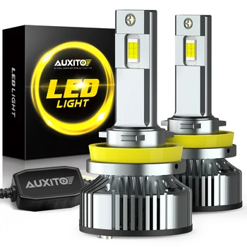 AUXITO 2x Canbus H8 H11 LED Head Light Bulbs 100W High Power LED Car Headlight Bulbs For VW BMW Mercedes Benz Ford Toyota Honda Suzuki