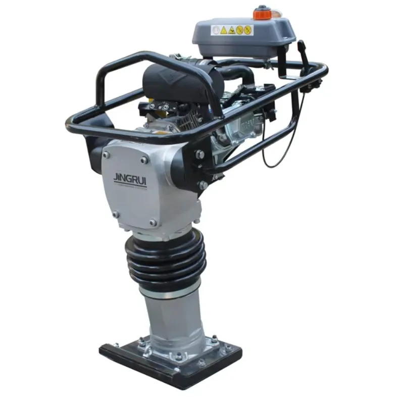 Rammer Tamper Jumping Jack Wacker Soil Impact Vibrating Tamper with Engine HCR80