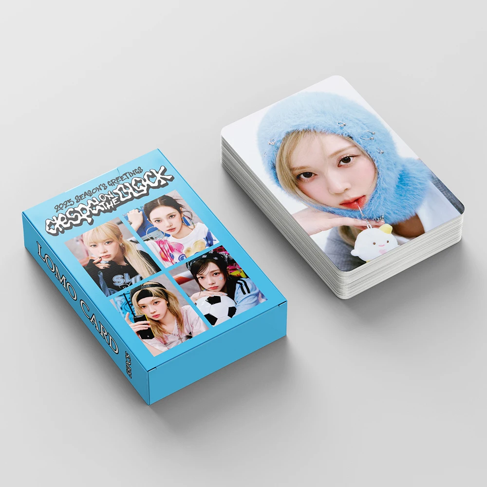 55Pcs/Set Kpop New Album Lomo Cards HD Photocards Girls Photo Card For Collection Fans Gift
