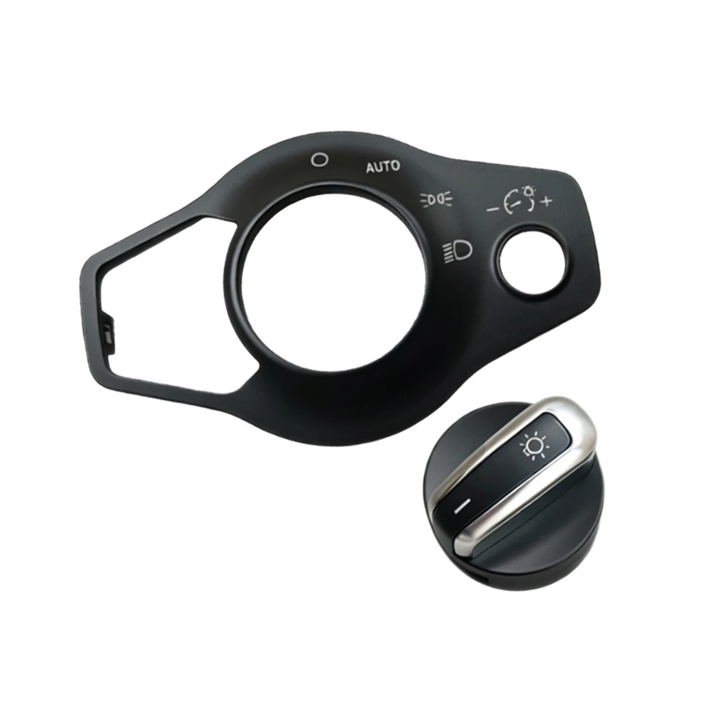 OEM-Form-Fit Headlight Switch Knob and Cover for For A4 L For A5 For Q5 Replacement 8K0941531 8K0941531A 8K0941531AS