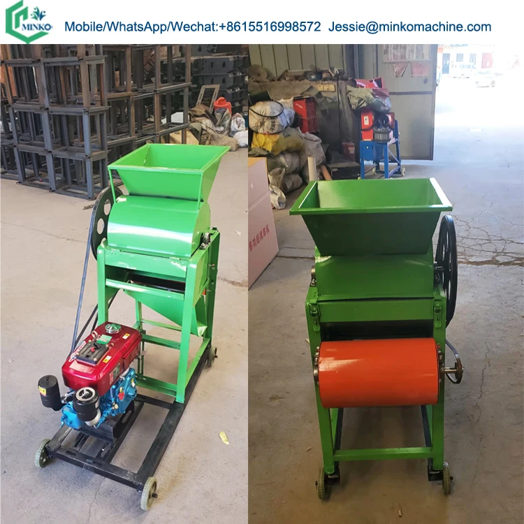 peanut thresher and husker shelling machine groundnut sheller peanut shell removing machine