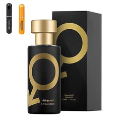 50ml Glamour Pheromone Men/Women Flirting Attract Spraying Fragrance Unisex Flirt Prefume 5ml Refillable Spray Container Bottle