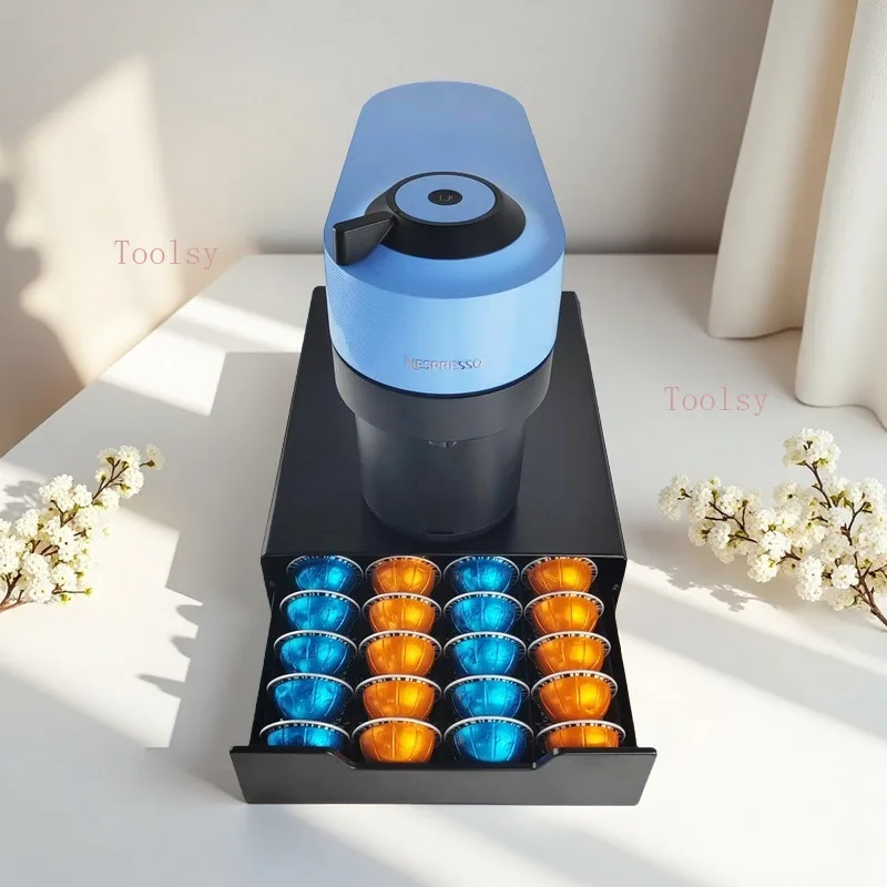 Coffee Capsule Pod Holder Nespresso Vertuoline Dolce Gusto Capsules Storage Rack Verismo Vertuo Lavazza Organizer Drawer