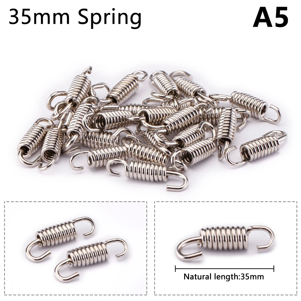 1pcs universal motorcycle stainless steel spring hooks for exhaust pipe design - Image 5