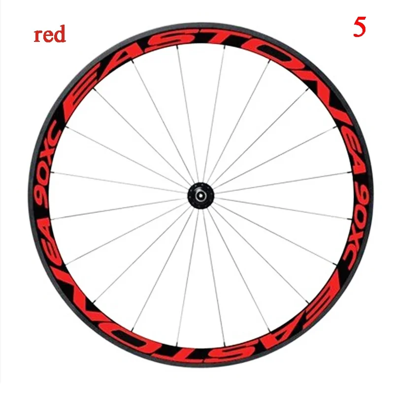 1 Side 26/27.5 Inch Bicycle Wheel Reflective Stickers MTB Protective Stickers Bicycle Accessories