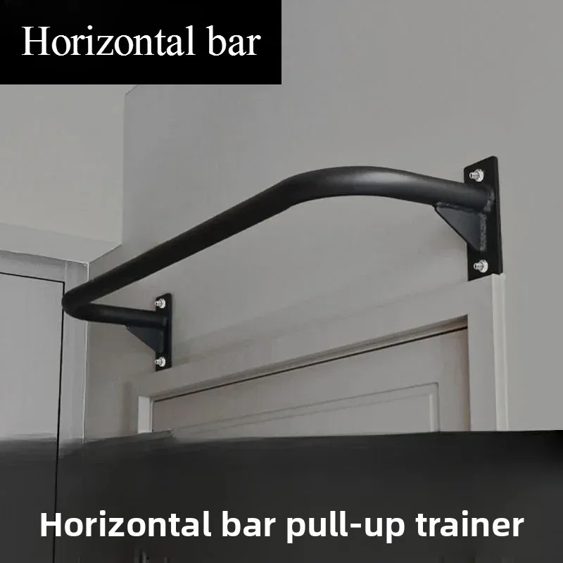 Horizontale Stangen für den Haushalt, Klimmzug-Fitnessgeräte für den Innen- und Außenbereich, feste Wandtür montiert, Wandmontage, perforiert