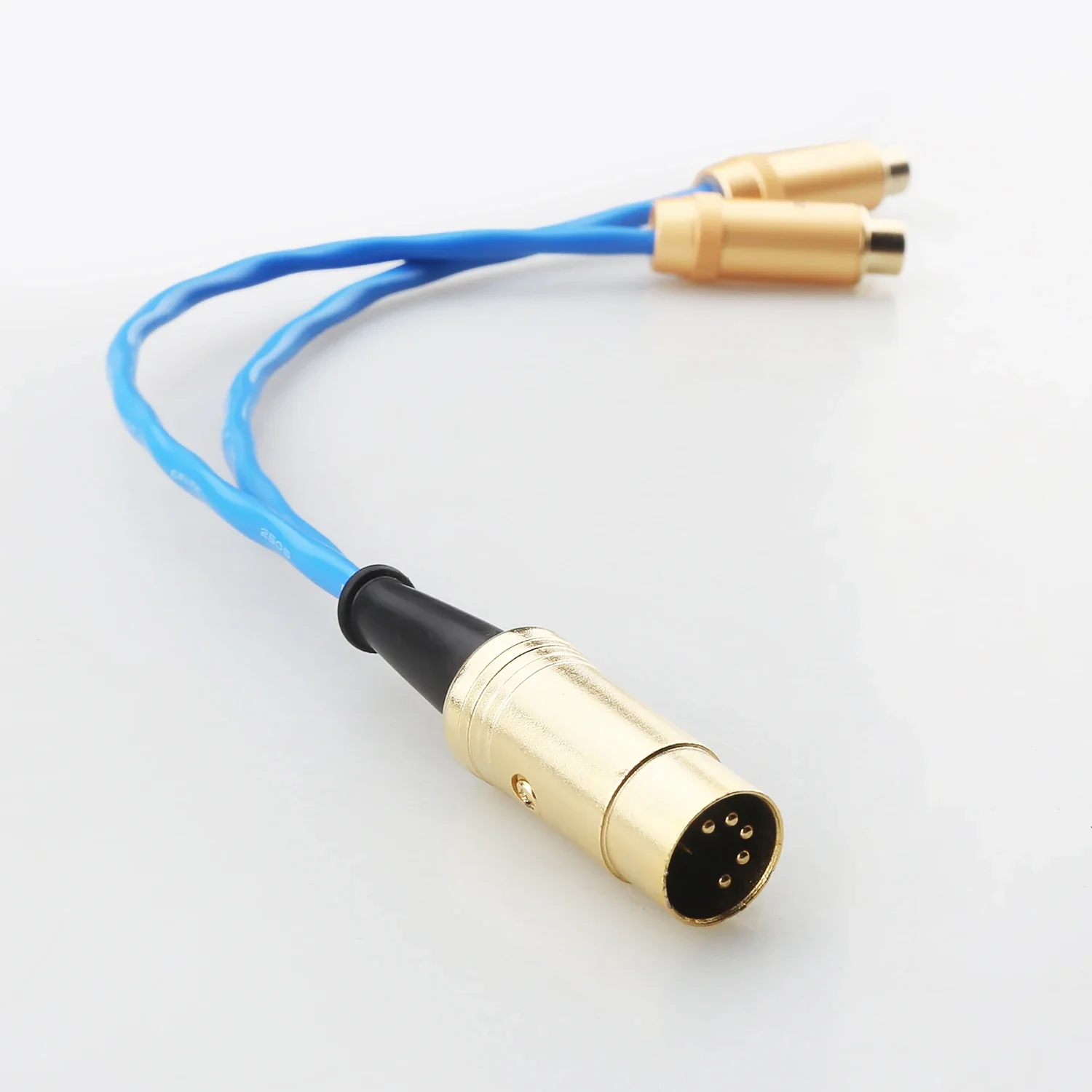 Audiocrast 5-poliges DIN-Stecker auf 2 RCA-Buchse Audio-Adapterkabel, professionelles Soundkabel, kompatibel mit Bang Olufsen-Verstärker – Detail 7