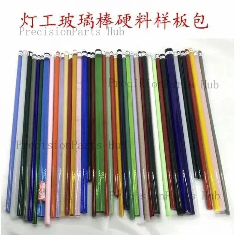

New One Lamplighter Borosilicate COE33 Sample Color Card, Hard Glass Material