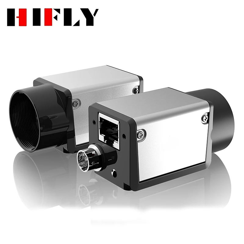Telecamera CMOS mono/colore GigE 2448*2048 industriale da 5 MP 23 fps 2/3" con otturatore globale e sensore IMX264