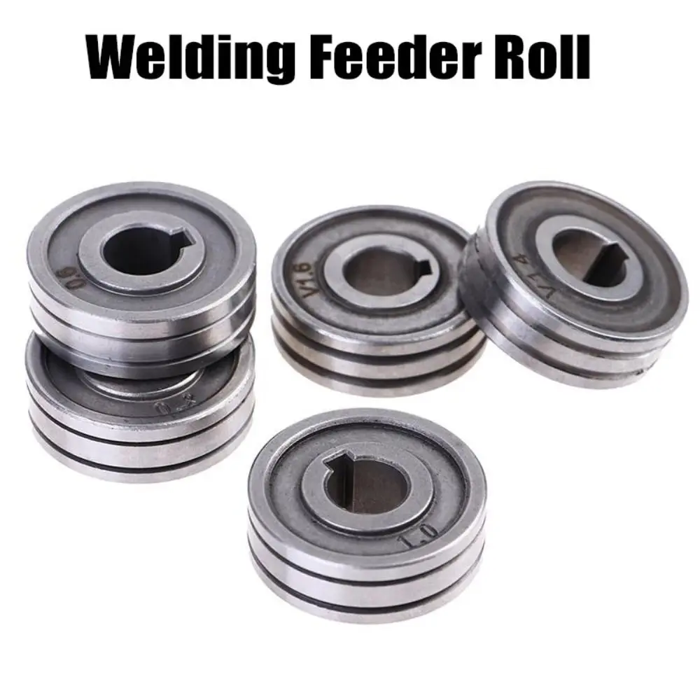 for Steel Aluminum Flux Cord Wire Soldering Supply Drive Wheel MIG Wire Guide Knurl K V U Groove Welding Wire Feeding Roller