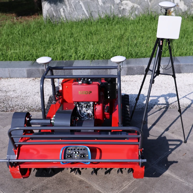 Customized Riverside green space maintenance! Anti-corrosion flail mower cleans lawns, protecting the river ecosystem