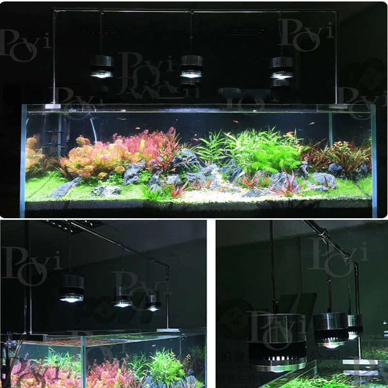 120cm Length Aluminum Light Holder Alloy Lighting Support Lamp Stand for 15mm Thickness Large Aquarium Fish Tank