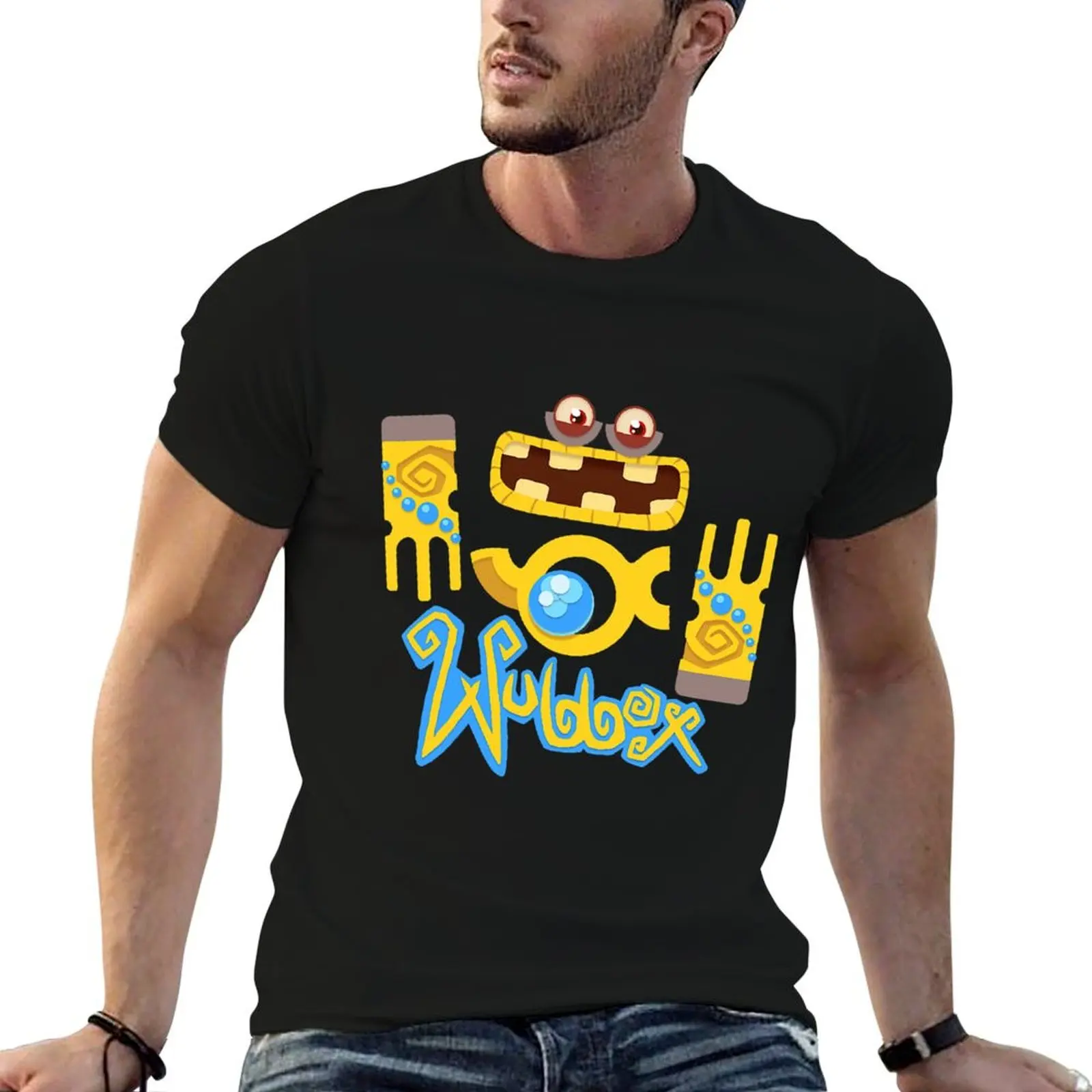 

Singing funny cotton graphic Wubbox man My shirts shirts t man Monsters for t T-Shirt for funny