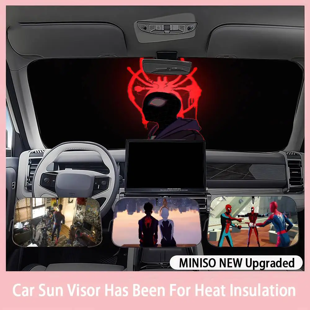 

Disney Spiders Man Car SunShade Windshield sunshade blocks ultraviolet rays, car insulation sunshade protector