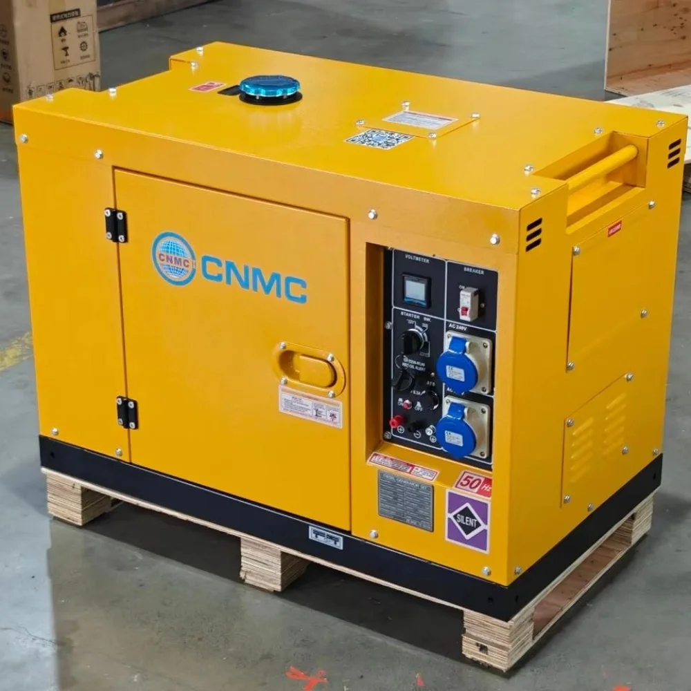 Silnet Generator 6KVA 7.5KVA 9KVA Diesel Generator Digital Meter Ready To Use CE UL Certified Generators for Home Electricity