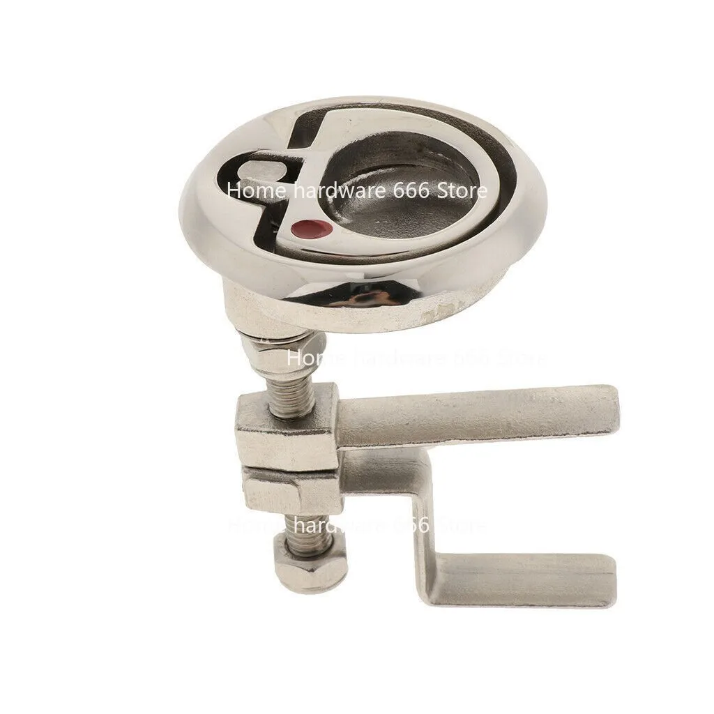 

316 Stainless Steel Floor Lock, Floor Buckle, Pull Ring Lock, Deck Floor Lock, Marine Yacht Hardware Accessories