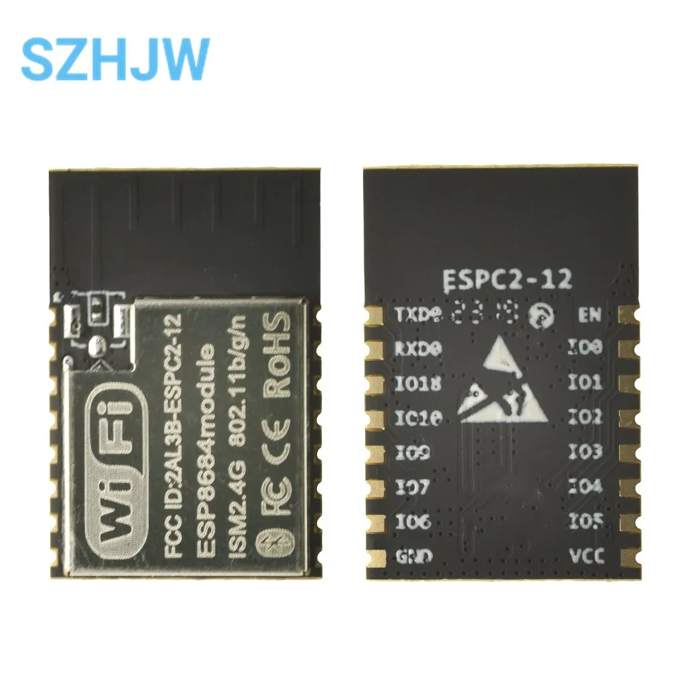 ESP32-C2 Module Uses ESP8684 Chip WIFI Bluetooth-compatible Module ESPC2-12 To Replace ESP-12E/F