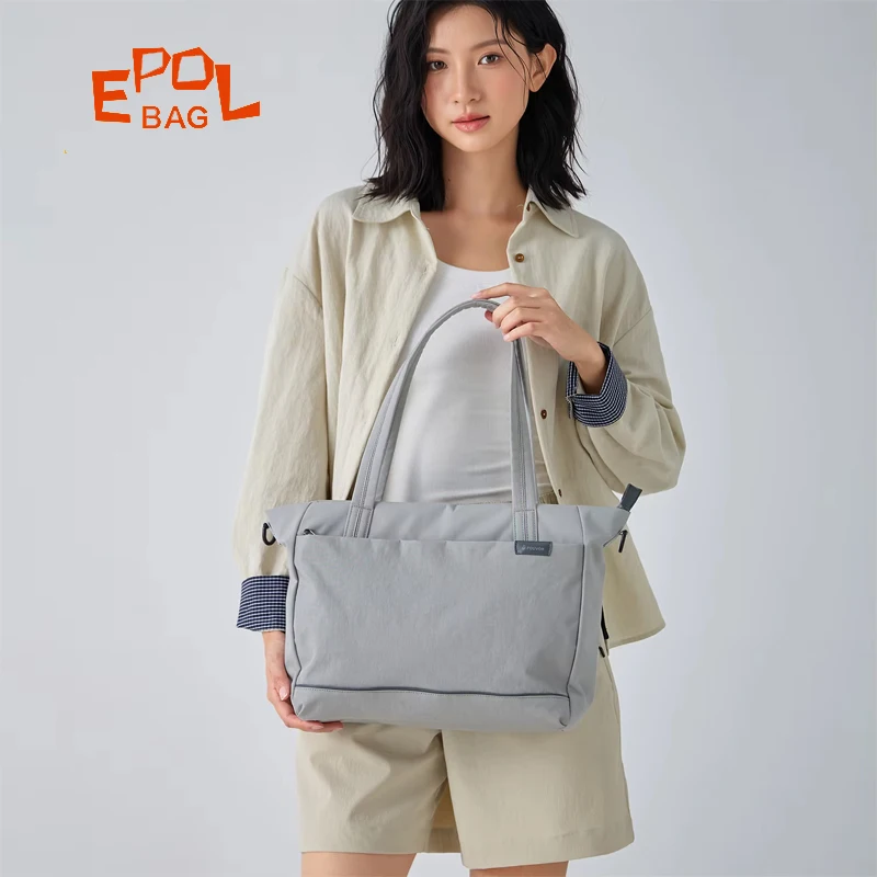 

Сумка на плечо EPOL, повседневные модные женские большие сумки, трендовые нейлоновые дорожные спортивные сумки-тоут 2025, водонепроницаемые женские сумки 3063-05