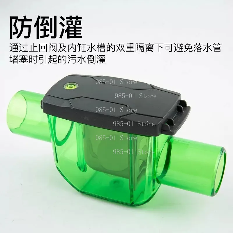 Air Conditioner Drain Deodorant Fitting One-way Anti-backflow Insect Proof Condensate Pipe Valve