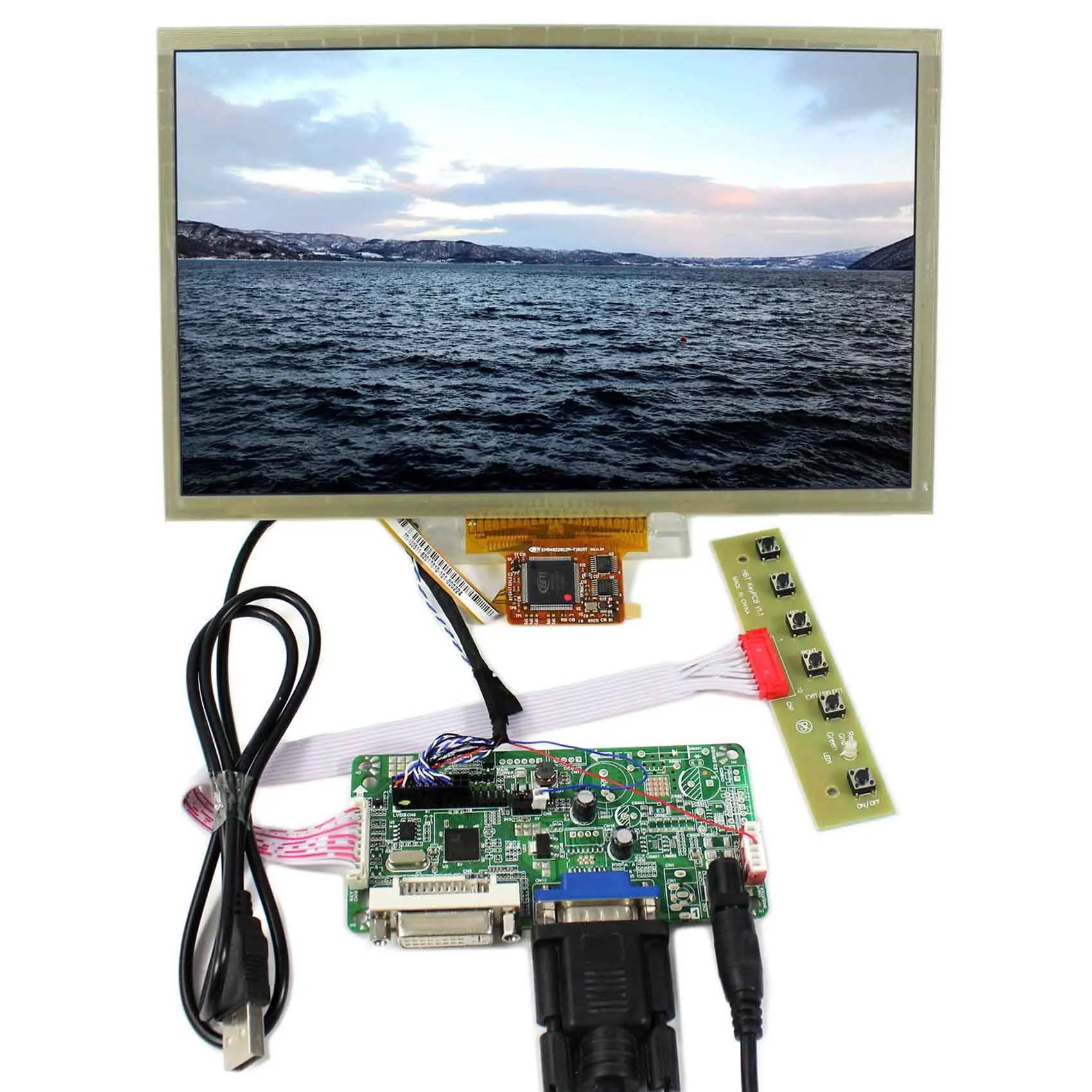 DVI+VGA LCD Controller Board 10.2